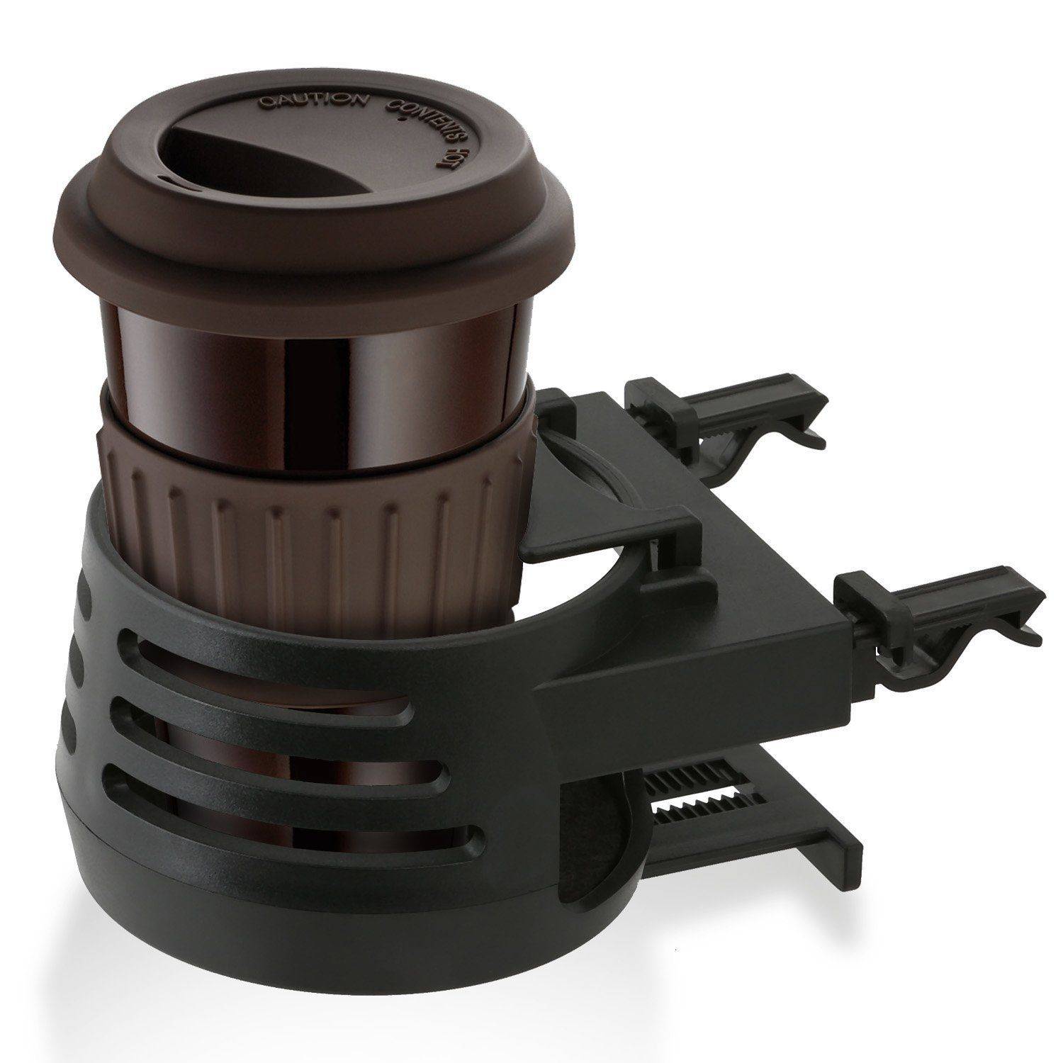 Wicked Chili 2x Auto Getränkehalter Lüftung I Becherhalter mit 5,3-7cm Durchmesser I Flaschenhalter, Dosenhalter