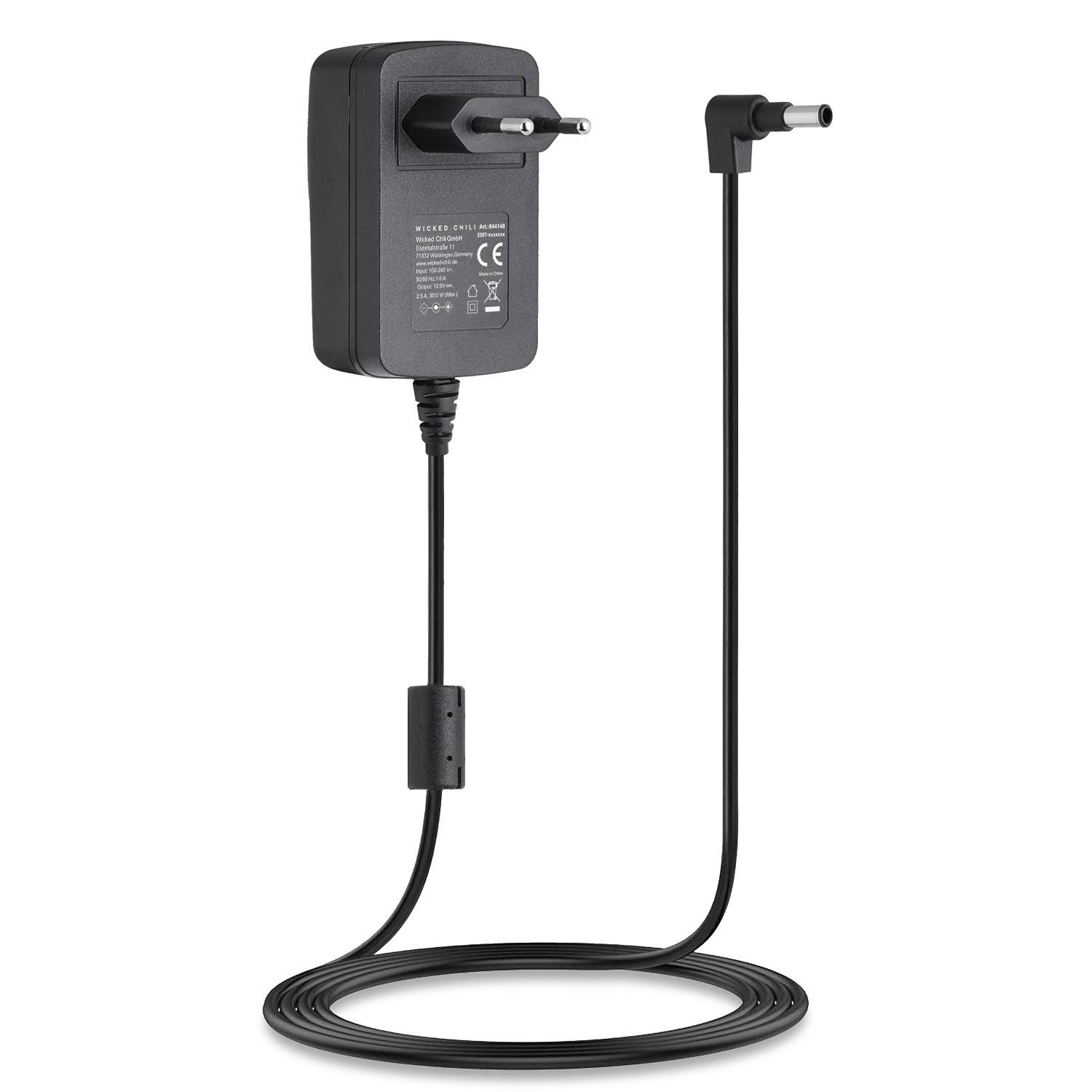 Wicked Chili 2m Ladekabel für Makita Baustellenradio DMR115 / DMR114 Netzteil Ladegerät DMR 115 114 Steckernetzteil