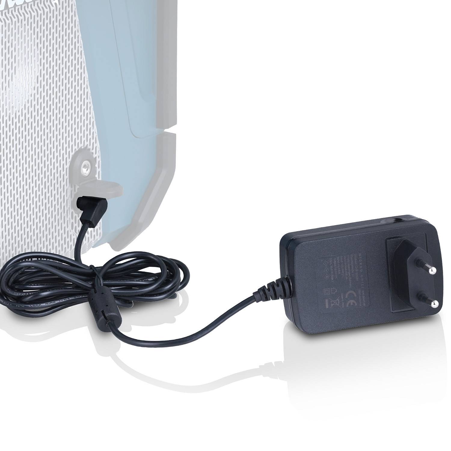 Wicked Chili 2m Ladekabel für Makita Baustellenradio DMR115 / DMR114 Netzteil Ladegerät DMR 115 114 Steckernetzteil