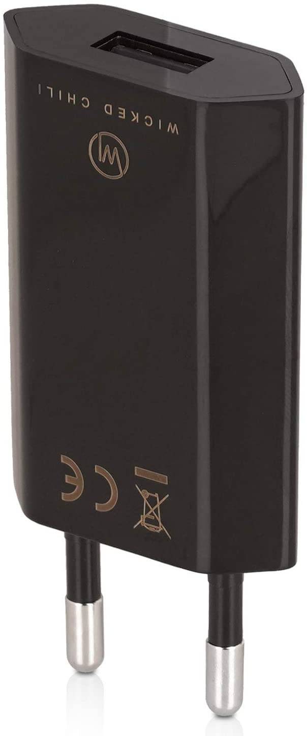 Wicked Chili 1x USB Netzteil für elektrische Zahnbürste Fairywill P11 Plus, 507, 508, 551, 515, 917, E11 (1A 5V)