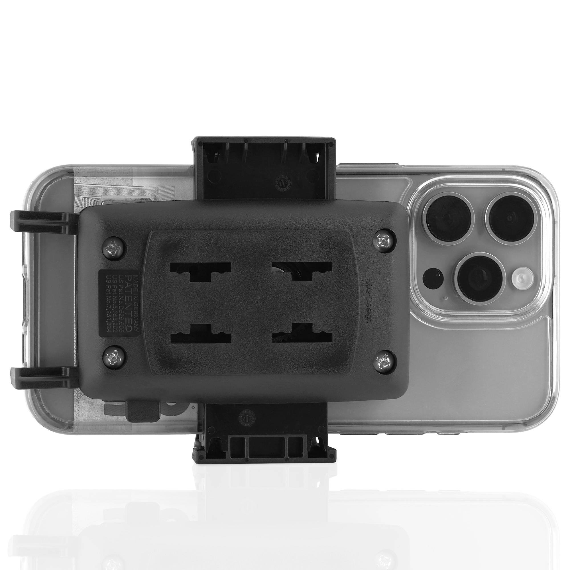 Wicked Chili KFZ Halterung für iPhone 16, 15, 14, 13 (Pro Max Mini) Galaxy A52s, M32, A21s, A12, M12, A02S, S20+, Universal