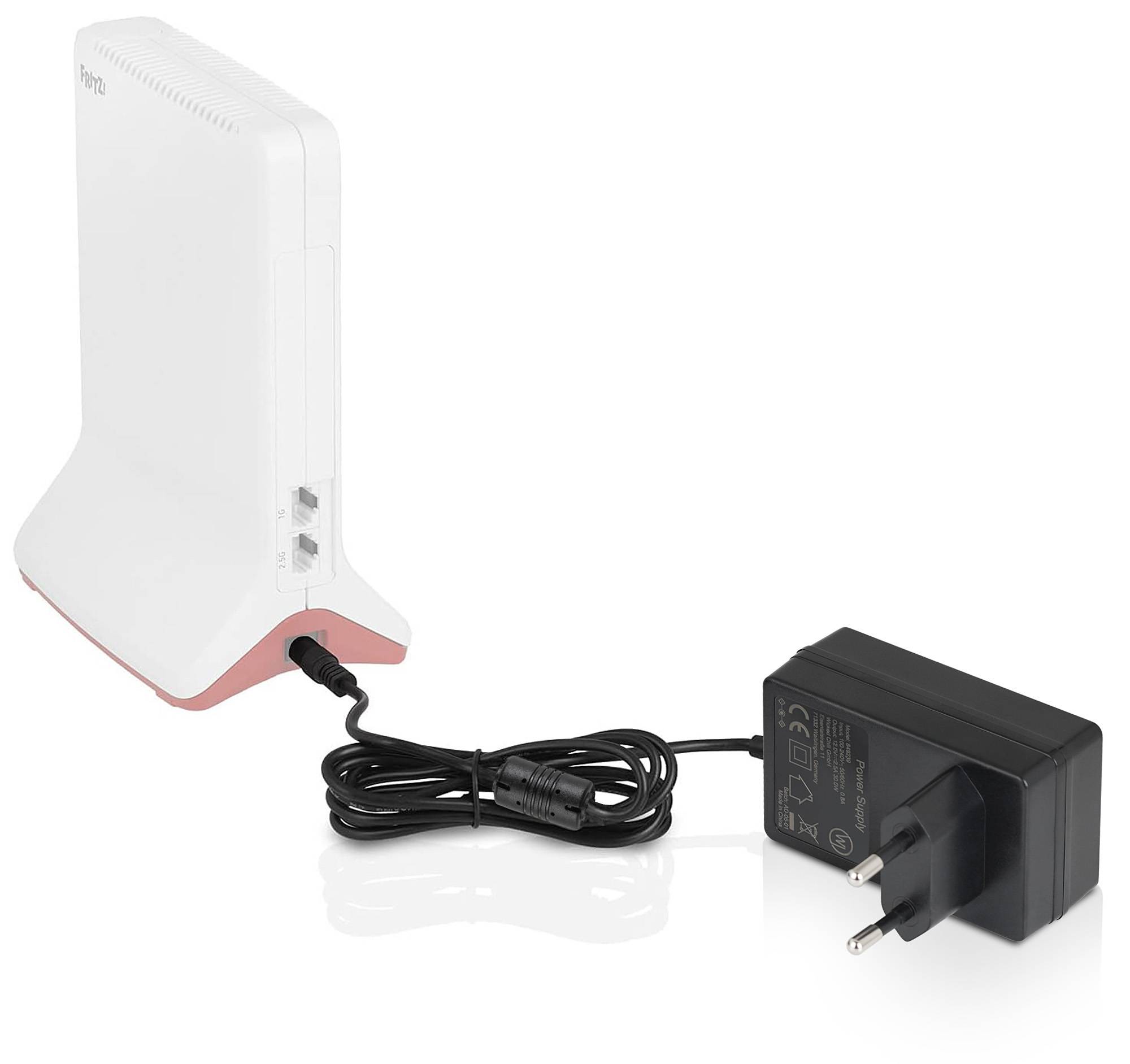 Wicked Chili 2500mA Netzteil kompatibel mit AVM FRITZ!Box 7570, 7490, 7430, 7390, 7330 WLAN Router (12V DC | 2,5A | extra langes 300cm Kabel)