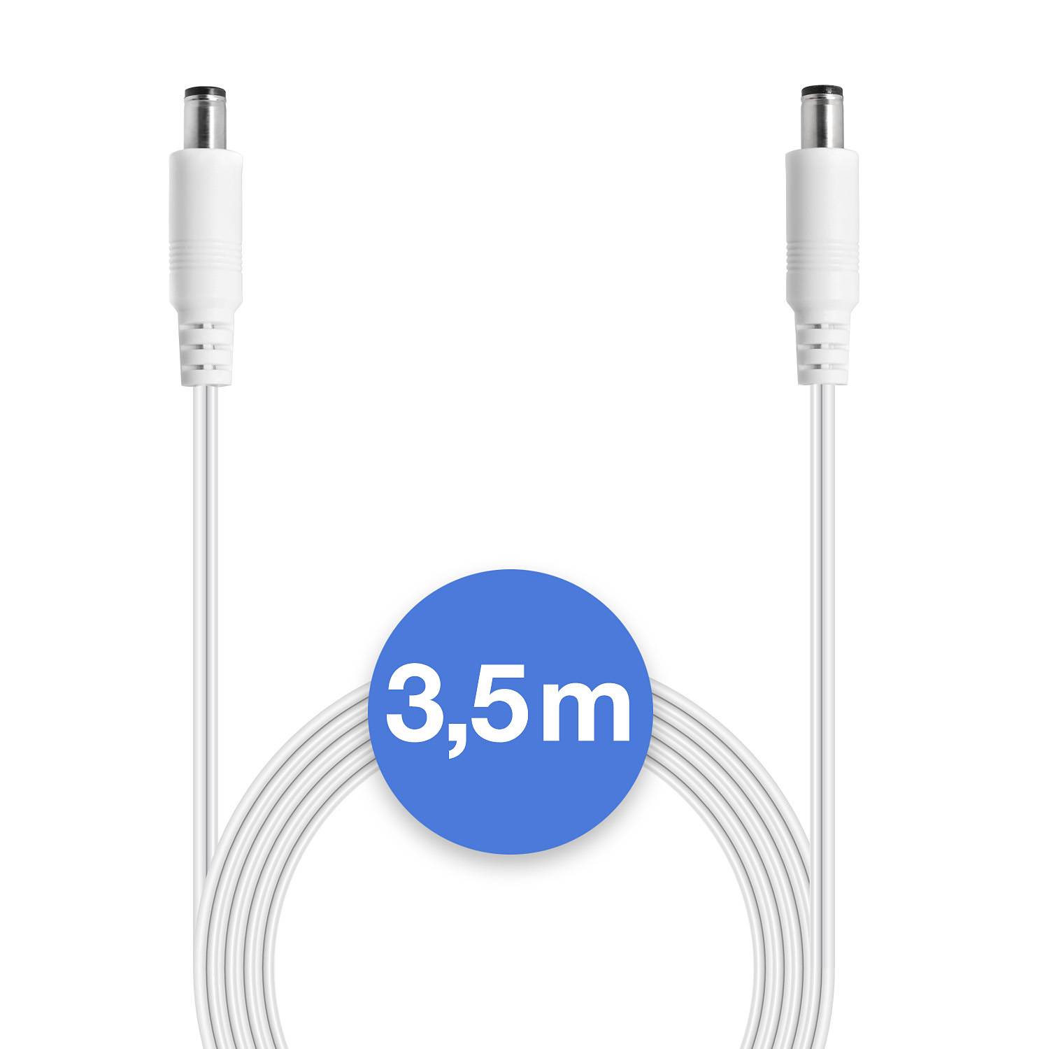 Wicked Chili 3,5m DC Ersatzkabel für Phillips HUE Lightstrip Plus (White and Color Ambiance) V3 / V4