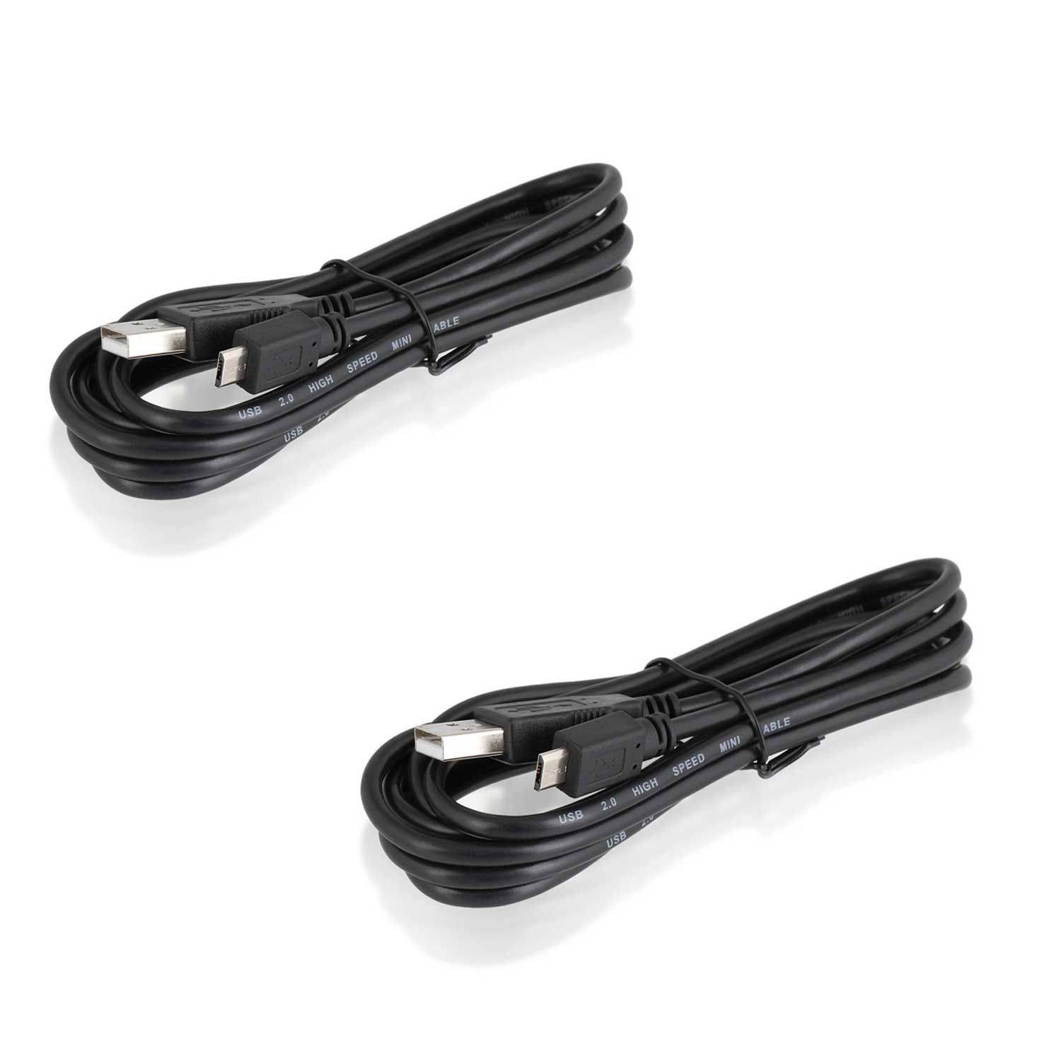 Wicked Chili 2X Ladekabel für PS4 Controller USB-Kabel kompatibel mit Playstation 4 (180cm, Charge and Play Funktion