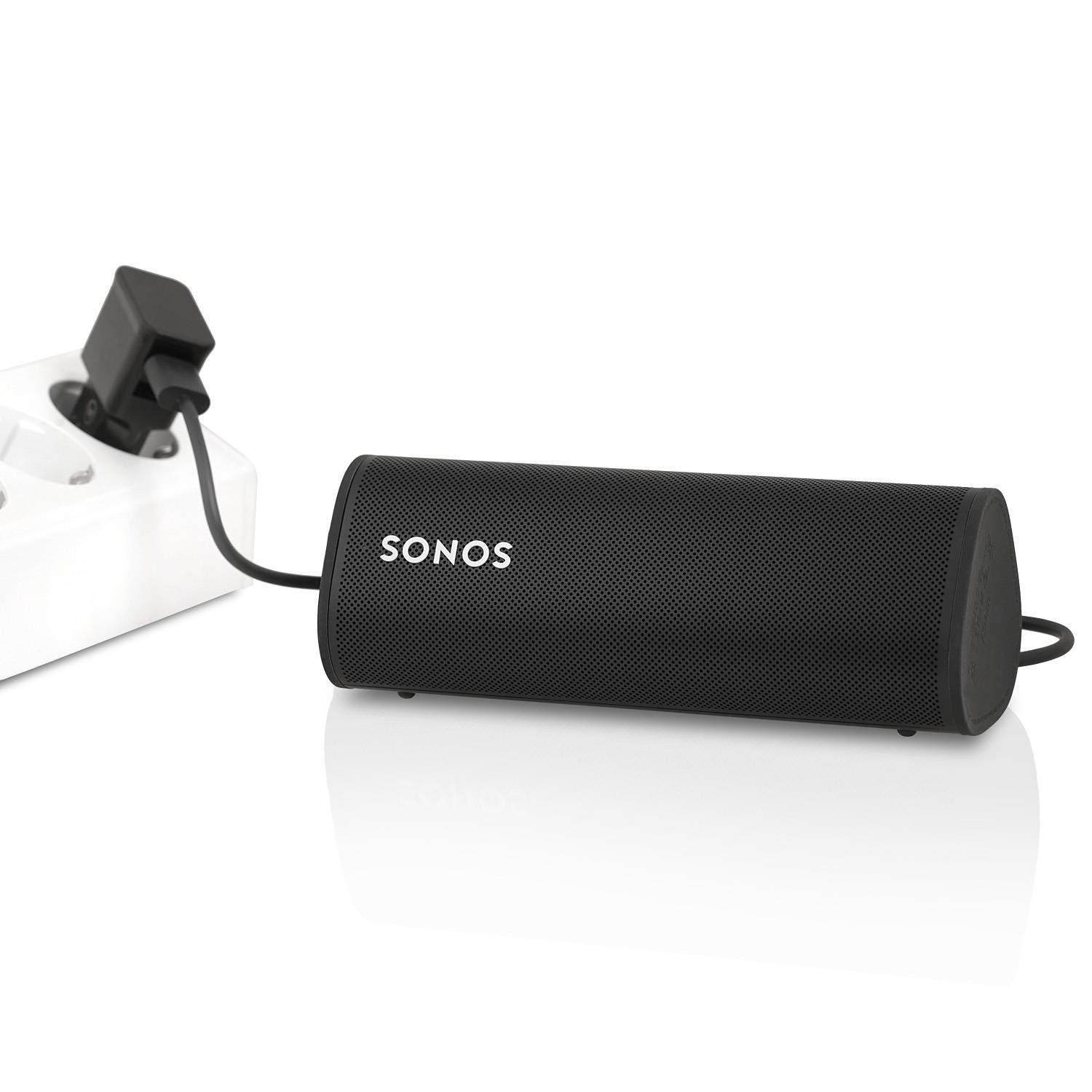 Wicked Chili Dual USB Ladegerät für Sonos Roam, ersetzt 10W Netzeil für USB-A auf USB-C Kabel (2.4 A, 12W) schwarz