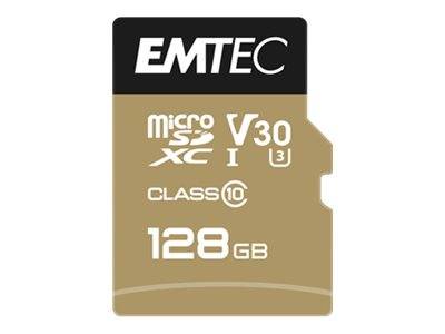 EMTEC SpeedIN' PRO - Flash-Speicherkarte (microSDHC/SD-Adapter inbegriffen)