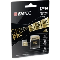 EMTEC SpeedIN' PRO - Flash-Speicherkarte (microSDHC/SD-Adapter inbegriffen) EMTEC SpeedIN' PRO - Flash-Speicherkarte (microSDHC/SD-Adapter inbegriffen)