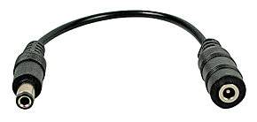 Lindy DC Adapter Cable - Adapter - Digital / Daten / Strom / Netzteil Adapterkabel 0,15 m - Schwarz