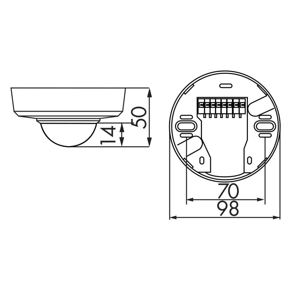 BEG Brück Electronic Präsenzmelder PD2-M-1C-AP