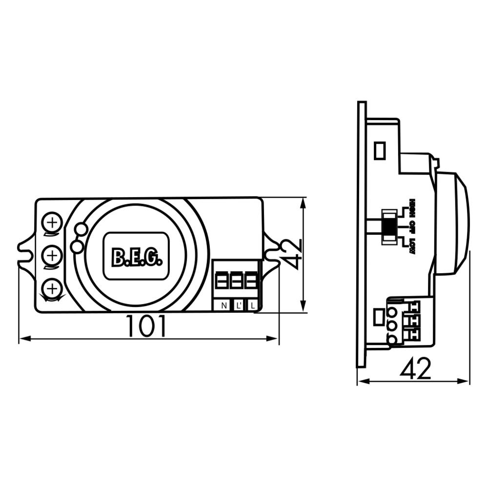BEG Brück Electronic Hochfrequenzmelder HF-MD1