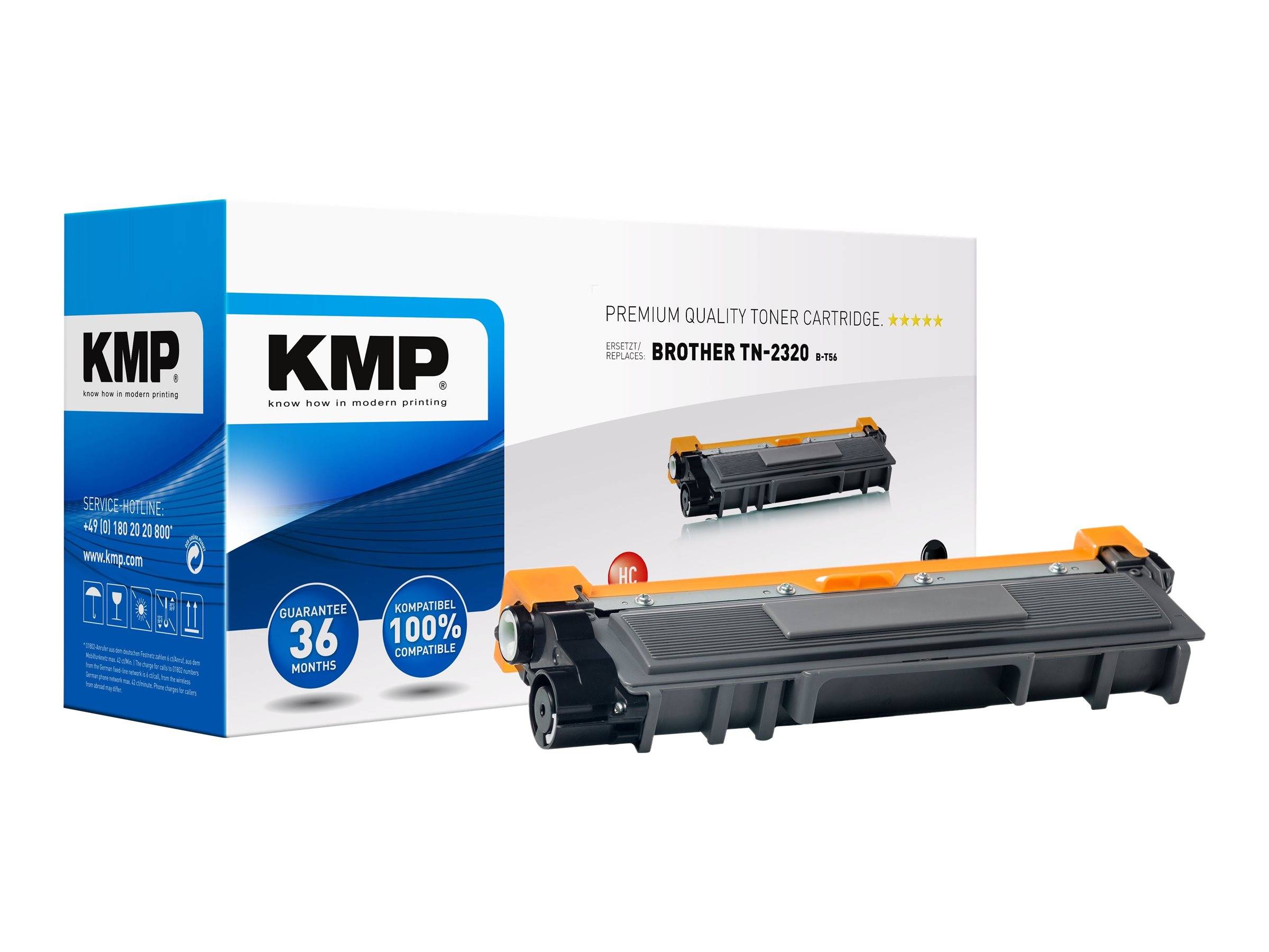 KMP B-T56 - Mit hoher Kapazität - Schwarz - kompatibel