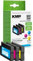 KMP MULTIPACK H101V - 3er-Pack - Gelb, Cyan, Magenta - kompatibel - Tintenpatrone (Alternative zu: HP 951XL, HP CN046AE,