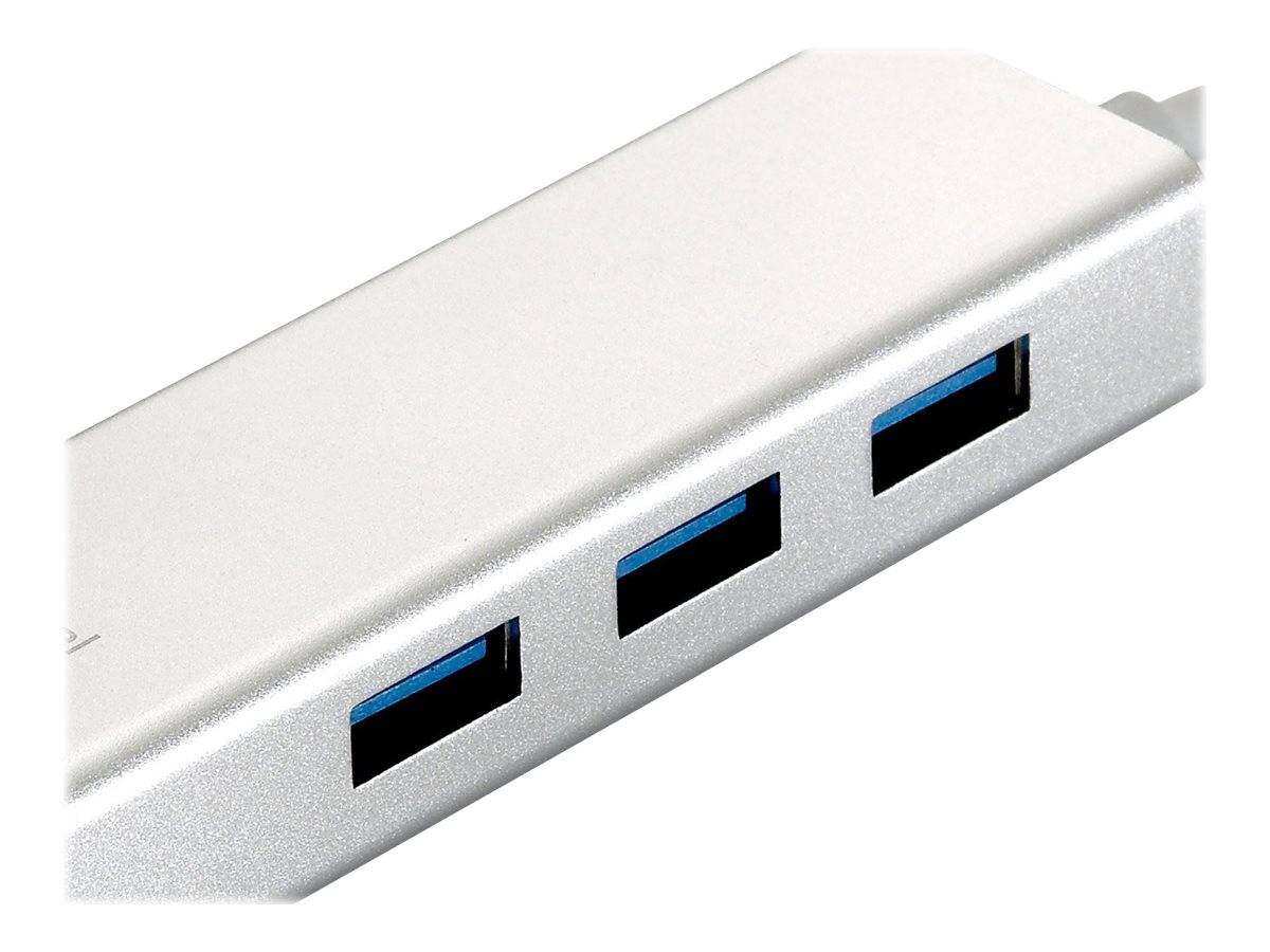 LevelOne USB-0504 Adapter 3 Port 3xUSB-C 3.0, 1x GE Port