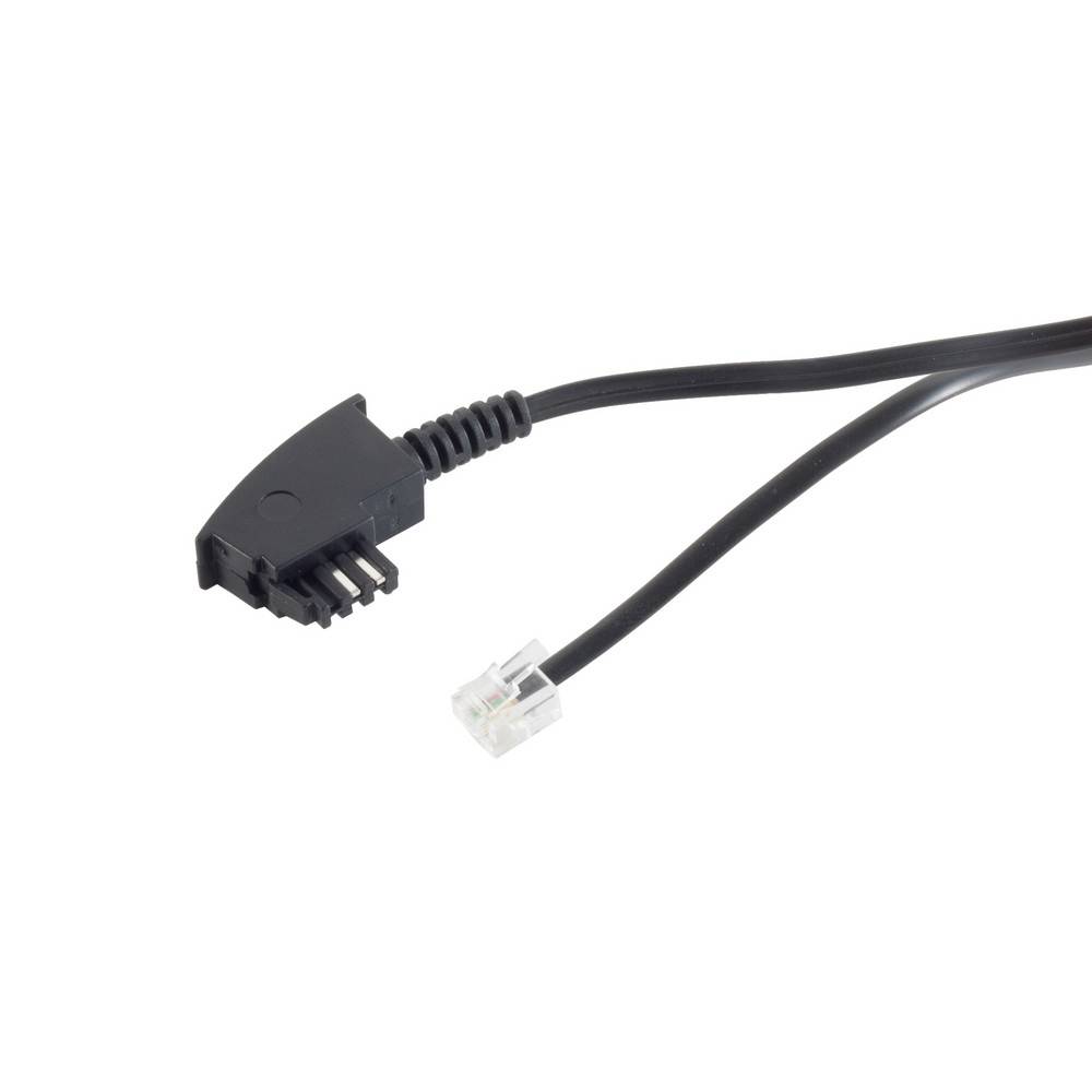 SHIVERPEAKS - S-Impuls - Telefonkabel - TAE-F (M) bis RJ-11 (6-polig)