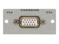 Kindermann Modulares Faceplate-Snap-In - HD-15 - HD-15