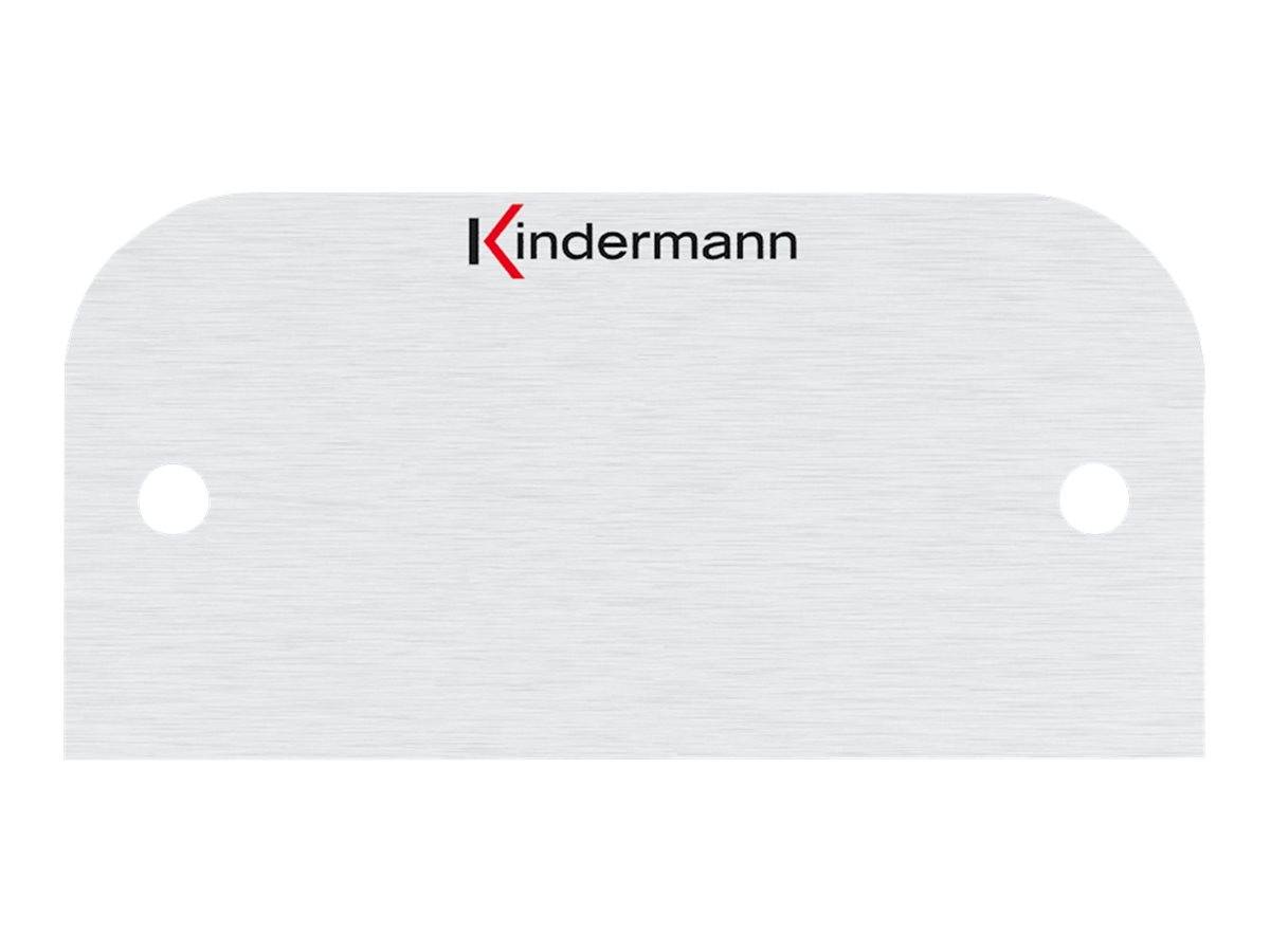 Kindermann Konnect 54 alu - Modulare Einrastblindplatte - Blindblende