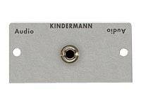 Kindermann - Modulares Faceplate-Snap-In - Mini-Phone