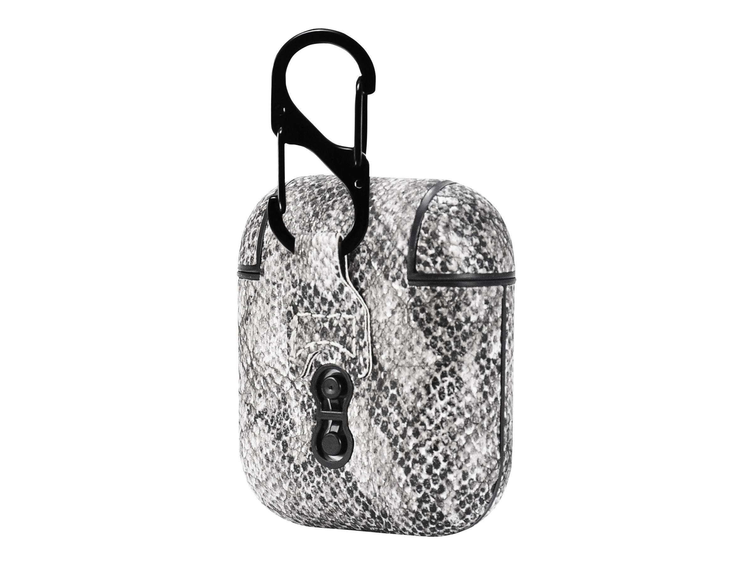 TERRATEC Air Box - Tasche für Kopfhöhrer - Polycarbonat - Black Snake - für Apple AirPods (1. Generation, 2. Generation)