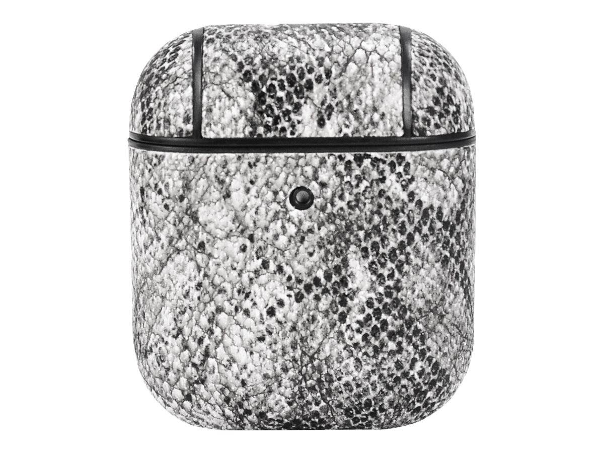 TERRATEC Air Box - Tasche für Kopfhöhrer - Polycarbonat - Black Snake - für Apple AirPods (1. Generation, 2. Generation)