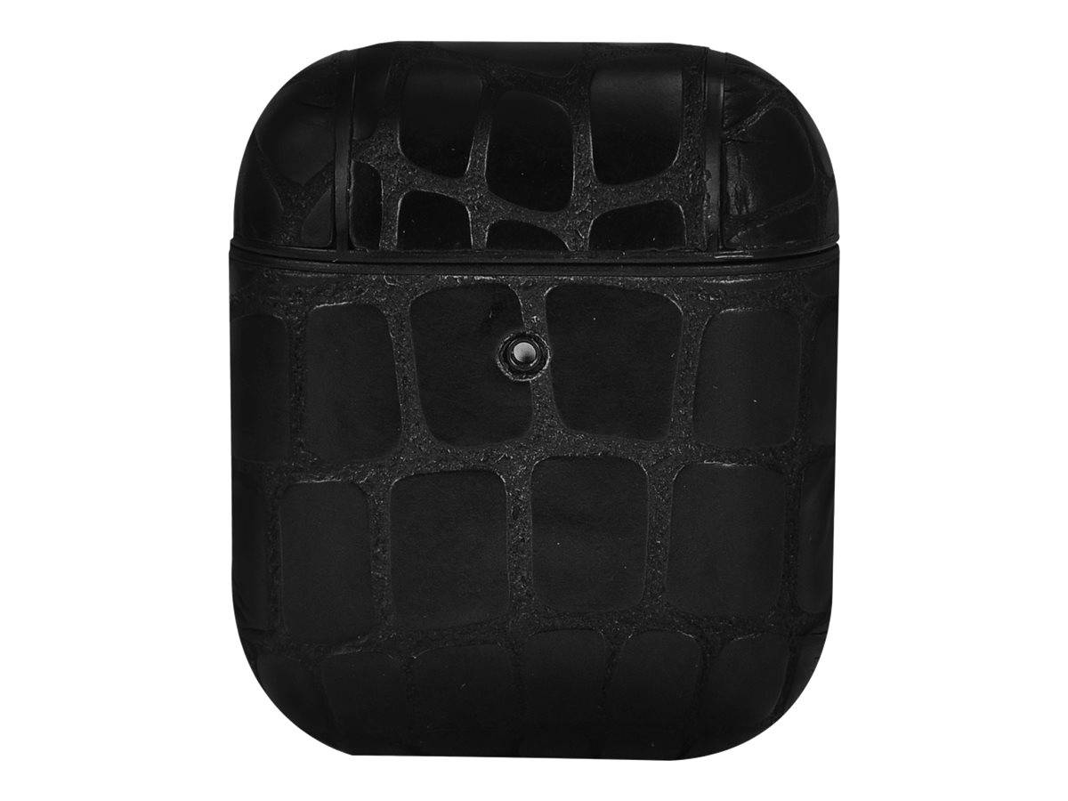 TERRATEC Air Box - Tasche für Kopfhöhrer - Polycarbonat - stone black - für Apple AirPods (1. Generation, 2. Generation)