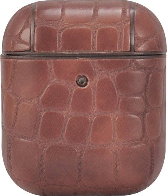 TERRATEC Air Box - Tasche für Kopfhöhrer - Polycarbonat - Stone Brown - für Apple AirPods (1. Generation, 2. Generation)