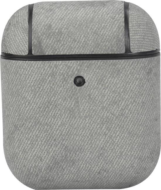 TERRATEC Air Box - Tasche für Kopfhöhrer - Polycarbonat - Fabric Gray - für Apple AirPods (1. Generation, 2. Generation)