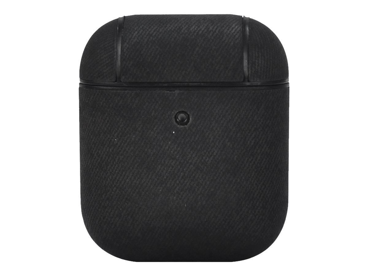 TERRATEC Air Box - Tasche für Kopfhöhrer - Polycarbonat - schwarzer Stoff - für Apple AirPods (1. Generation, 2. Generat