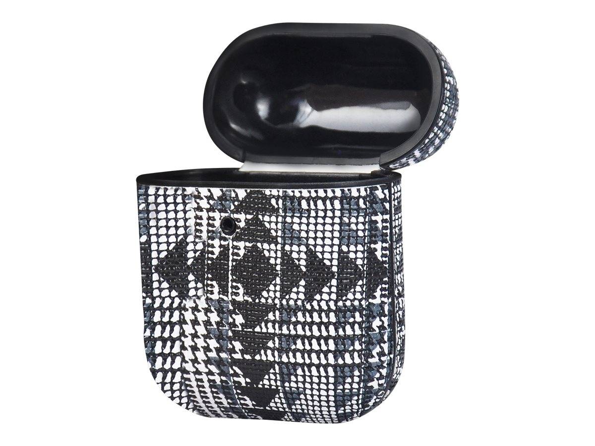 TERRATEC Air Box - Tasche für Kopfhöhrer - Polycarbonat - Tartan Gray - für Apple AirPods (1. Generation, 2. Generation)