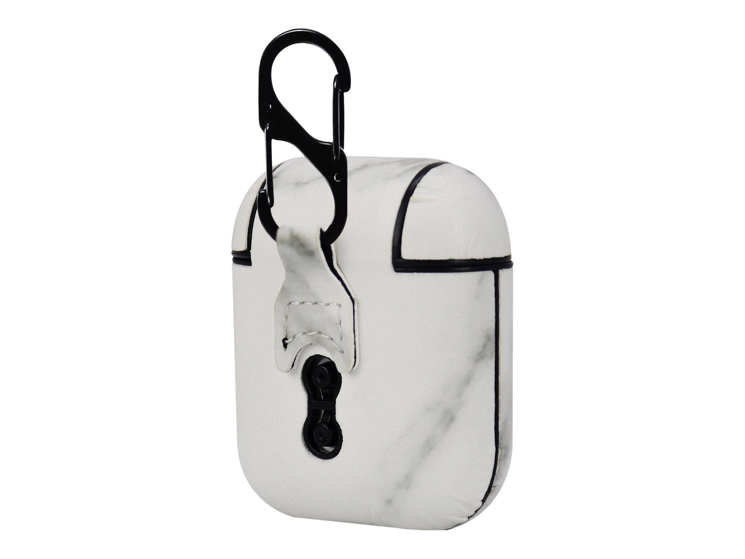 TERRATEC Air Box - Tasche für Kopfhöhrer - Polycarbonat - Marble - für Apple AirPods (1. Generation, 2. Generation)