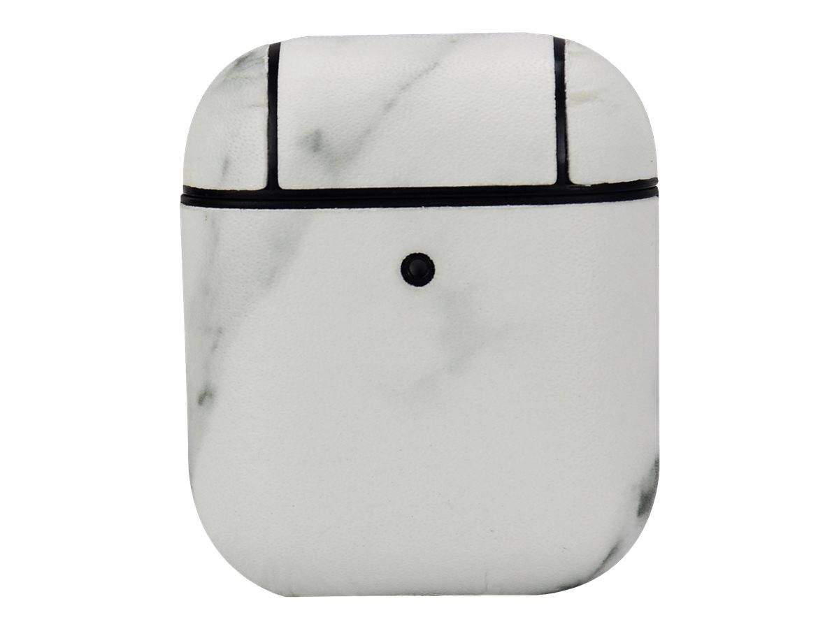 TERRATEC Air Box - Tasche für Kopfhöhrer - Polycarbonat - Marble - für Apple AirPods (1. Generation, 2. Generation)