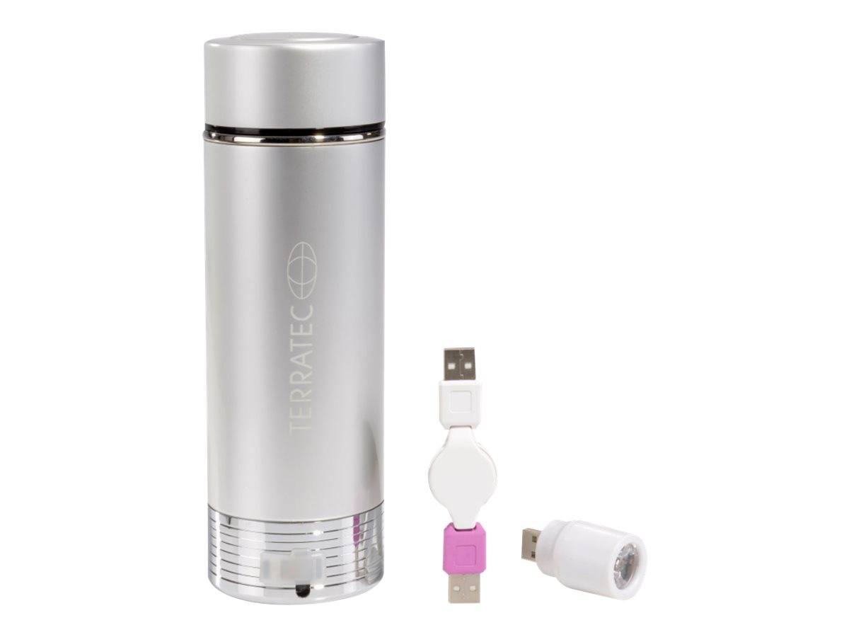 TERRATEC HOTPOT 1200 - Externes Batterienset/Netzteil - Li-Pol - 1200 mAh - 600 mA (USB)