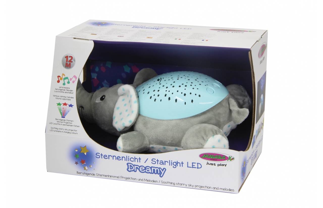 Jamara Dreamy Elephant, LED, Freistehend, Junge/Mädchen, Automatische Abschaltung, Akku