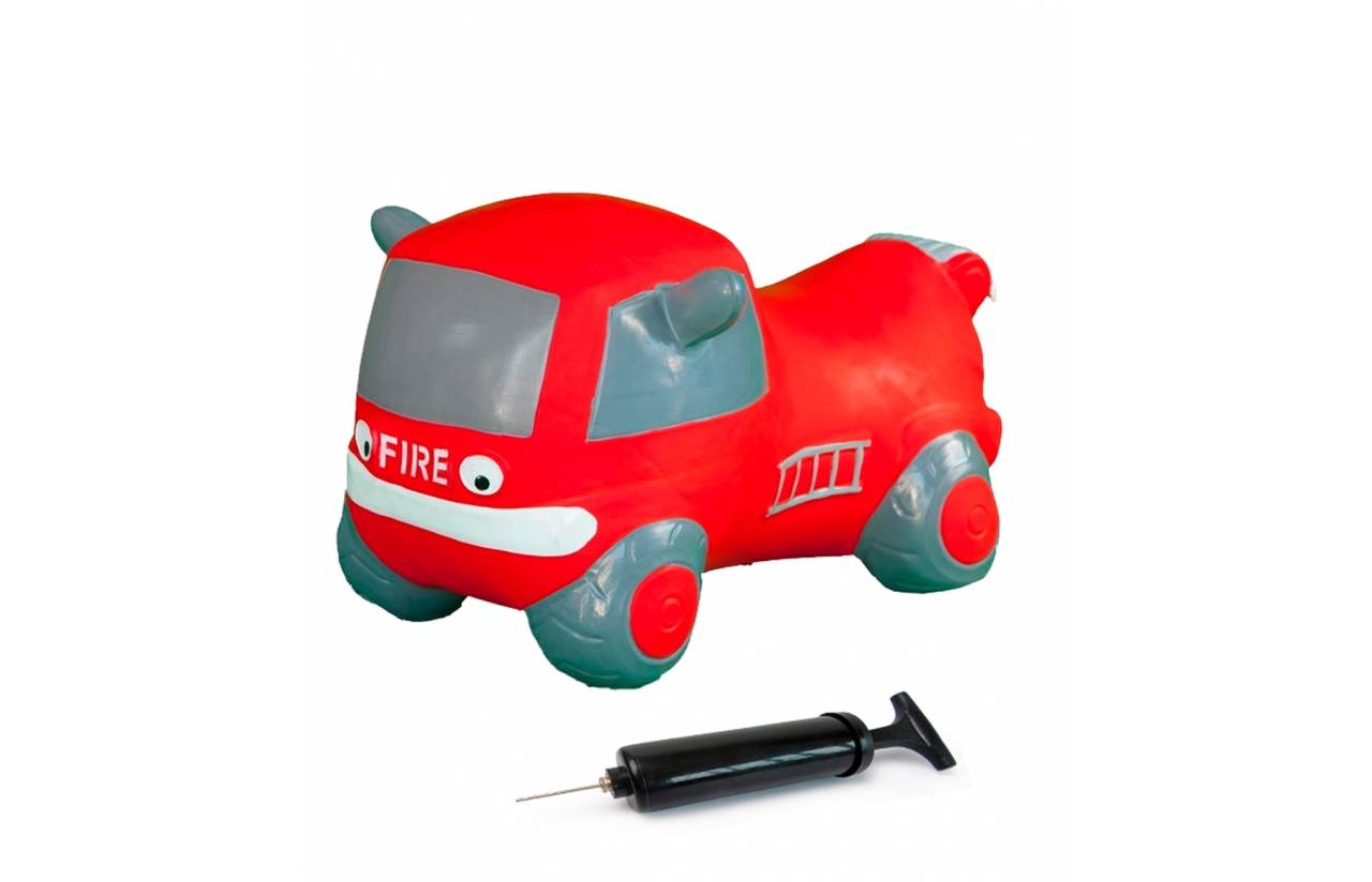 Jamara Jumping Car Bouncer Fire Truck, Junge/Mädchen, 1 Jahr(e), Grau, Rot, 1,5 kg
