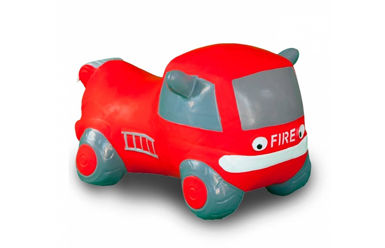 Jamara Jumping Car Bouncer Fire Truck, Junge/Mädchen, 1 Jahr(e), Grau, Rot, 1,5 kg