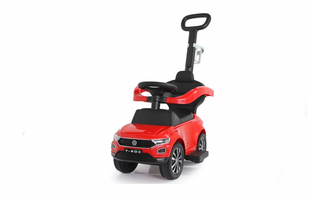 Jamara VW T-Roc, Junge/Mädchen, 6 Monat( e), 4 Rad/Räder, Batterien erforderlich, Schwarz, Rot, 4,12 kg