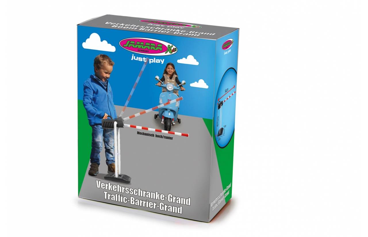 Jamara Verkehrsschranke Grand, 3 Jahr(e), Jamara, Schwarz, Rot, Weiß, Junge/Mädchen, 840 mm, 670 mm