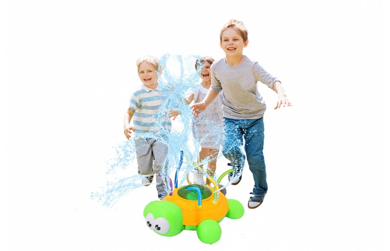 Jamara MC Fizz Water sprinkler turtle, Rund, 3 Jahr(e), Mehrfarbig