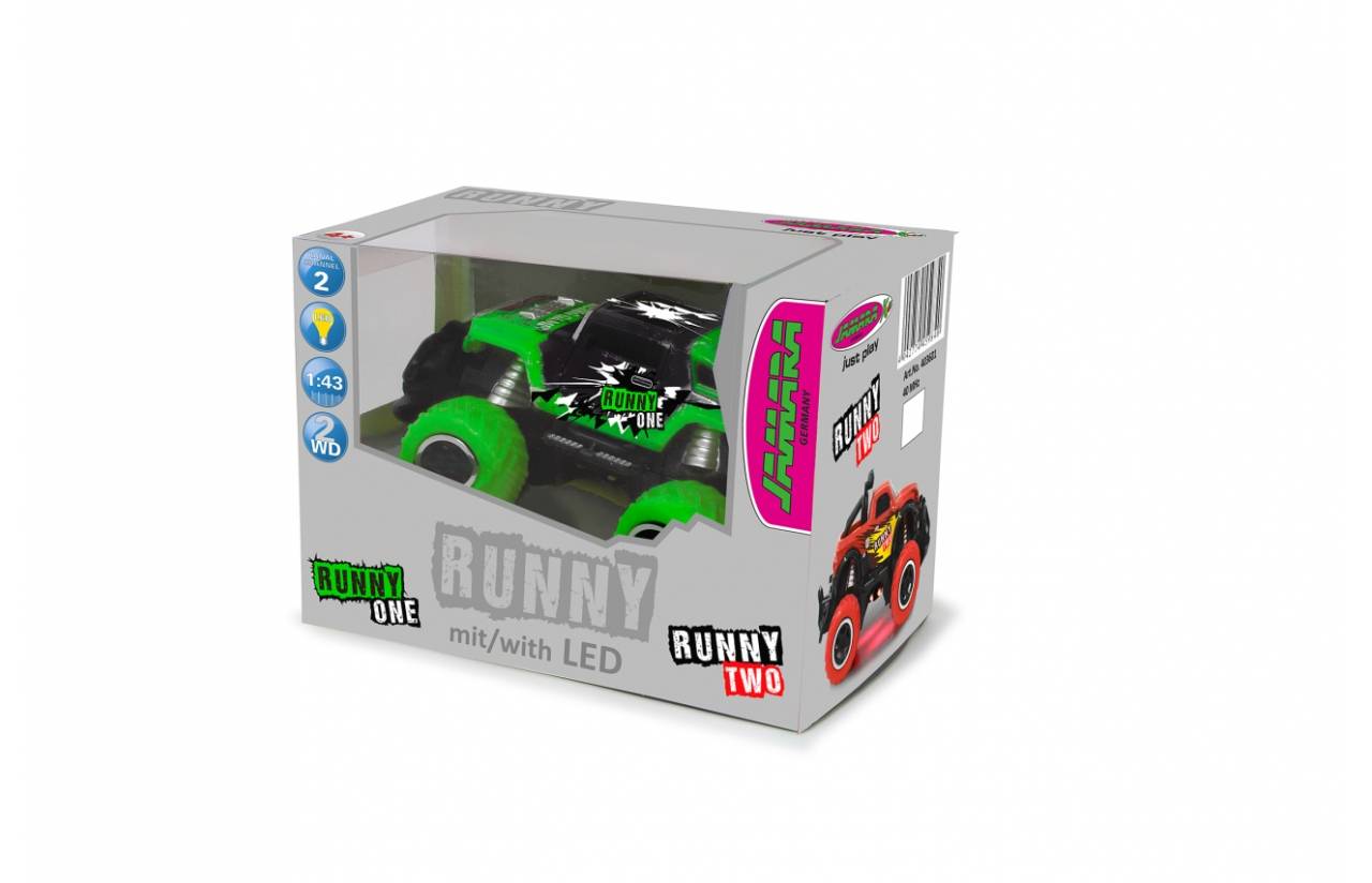 Jamara Runny One, Monstertruck, 1:43, 4 Jahr(e), 2400 mAh, 129 g