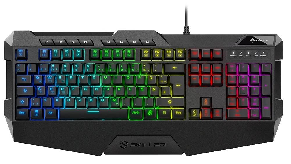 Sharkoon Skiller SGK4 - Tastatur - Hintergrundbeleuchtung
