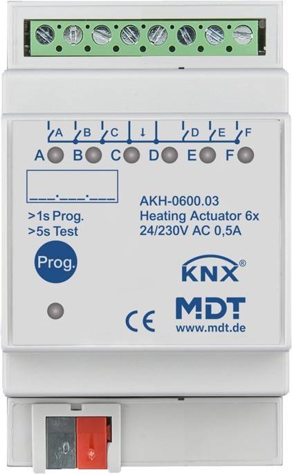 MDT technologies Heizungsaktor 6-fach 3TE AKH-0600.03