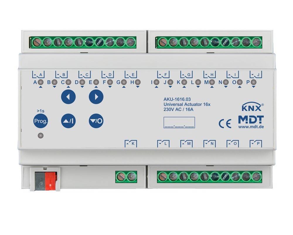 MDT technologies Universalaktor 16-fach 8TE AKU-1616.03