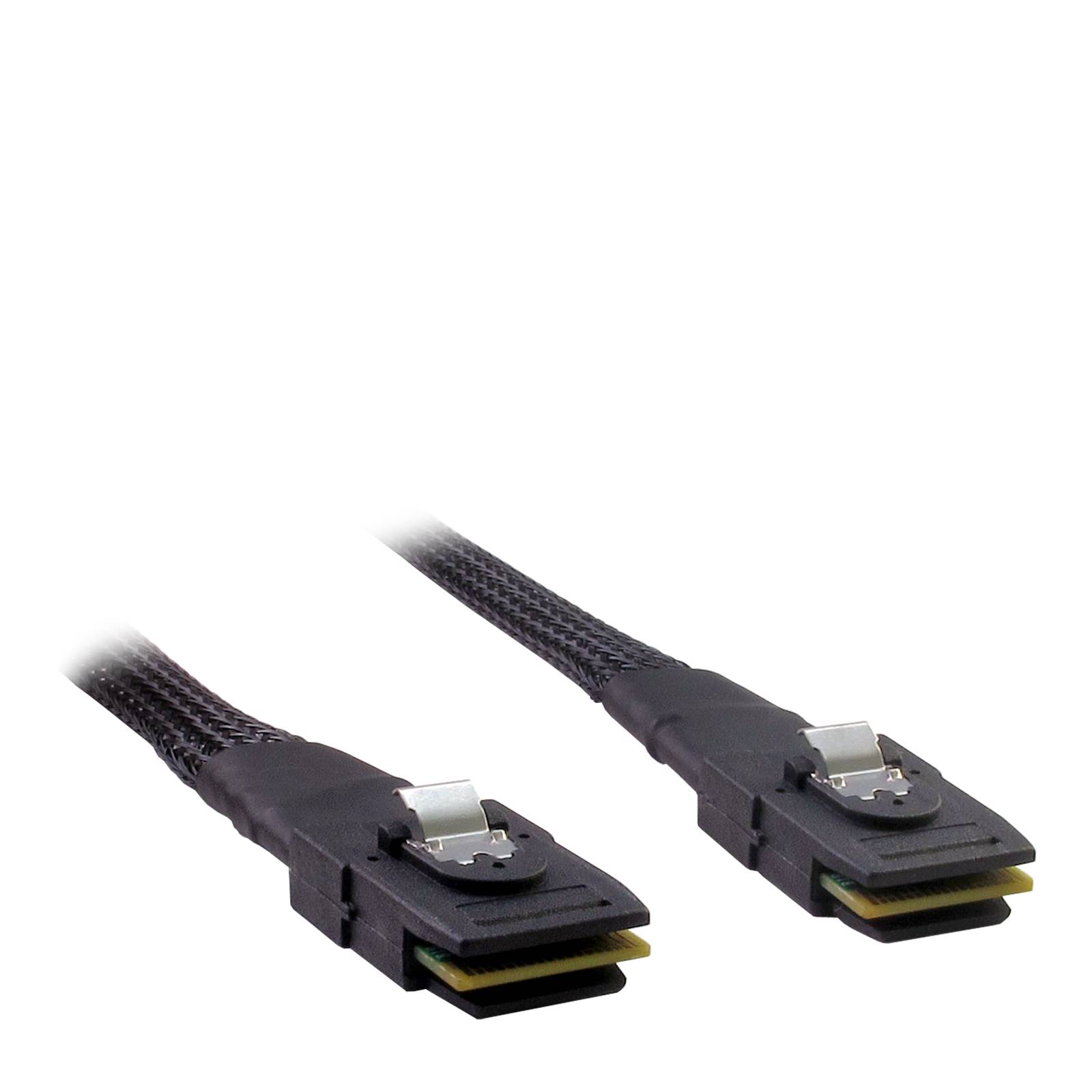 Inter-Tech Internes SAS-Kabel - Serial ATA 150/300/600 - 36 PIN 4iMini MultiLane