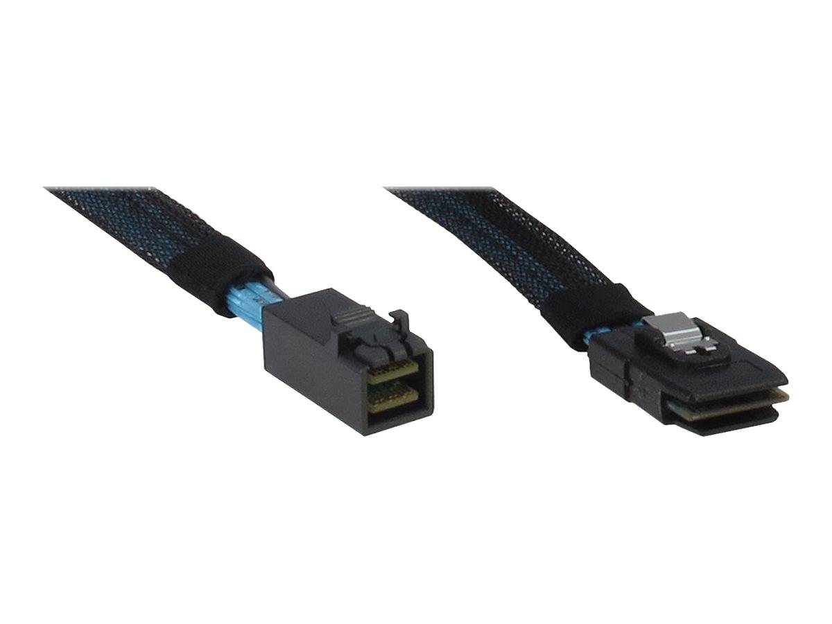 Inter-Tech Internes SAS-Kabel - SAS 6Gbit/s - 4x Mini SAS HD (SFF-8643) - (M) bi