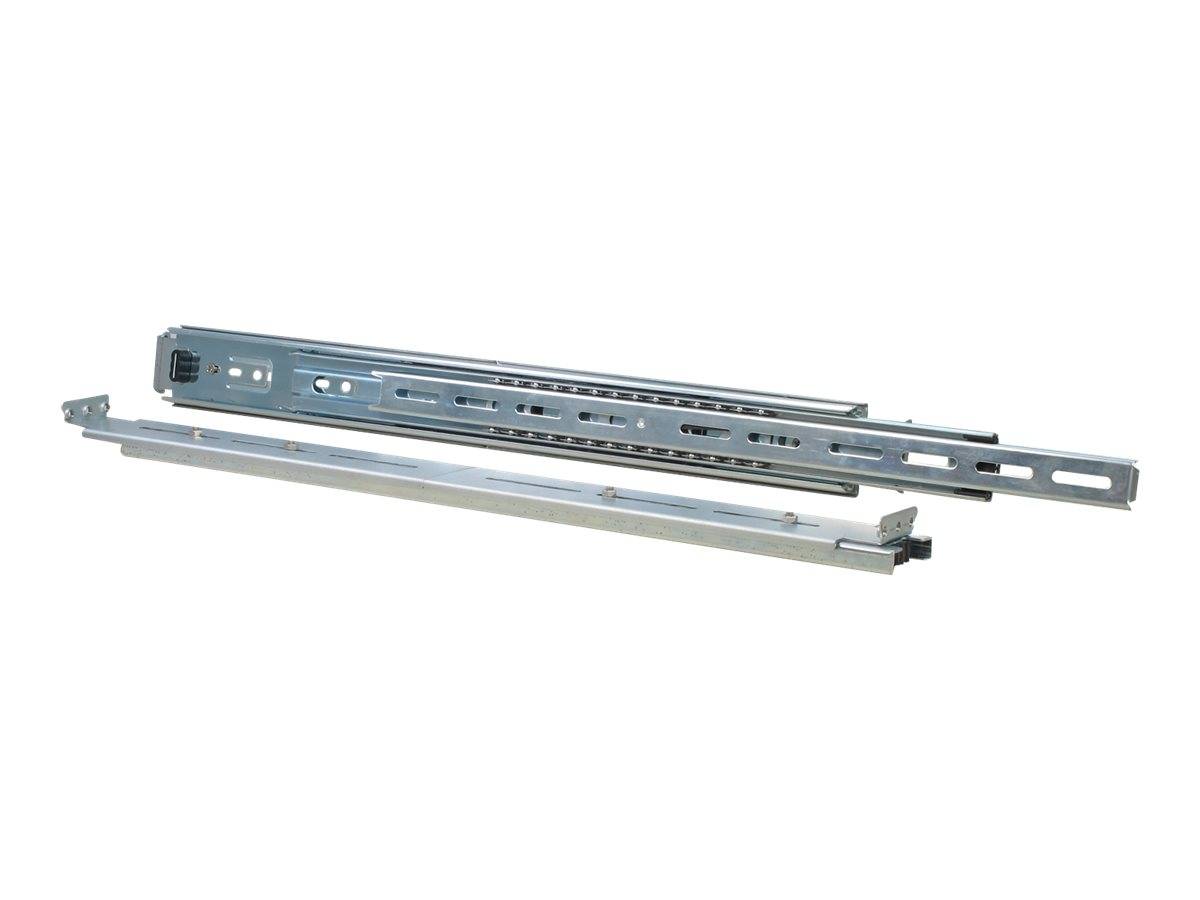 Inter-Tech - Gleitschienenmontagesatz - Silber - 1U - 48.3 cm (19"")