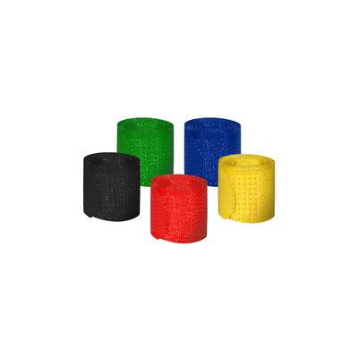 MEDIARANGE MRCS302 - Kabelbinder mit Klettverschluss - Nylon - Schwarz - Blau -