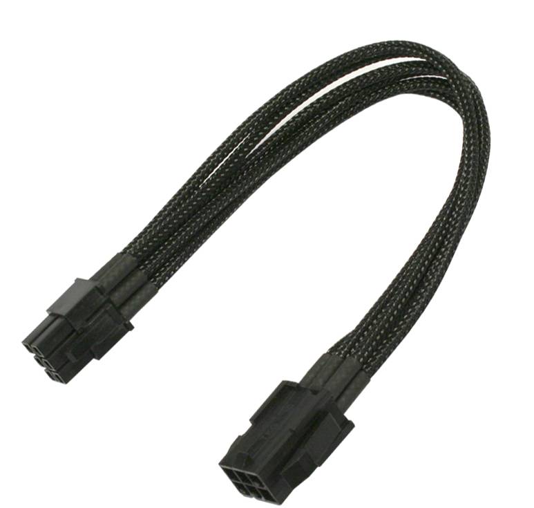 Nanoxia - Spannungsversorgungs-Verlängerungskabel - 6-poliges PCIe Power (W)