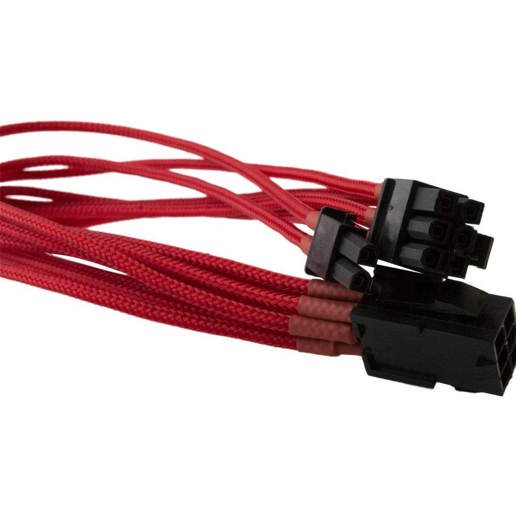 Nanoxia Netzteil - 8-poliger PCIe Power (6+2) - (M) bis 6-poliges PCIe Power (W)