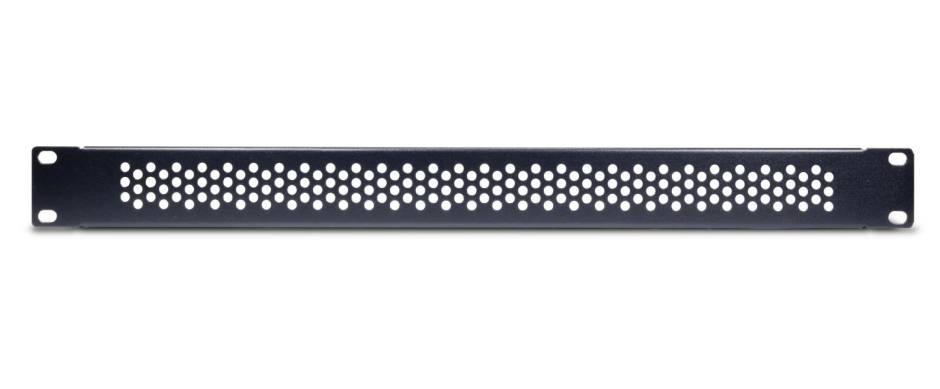 Inter-Tech PINHOLE APERTURE - Blindplatte - RAL 9005 - 1U - 48.3 cm (19")