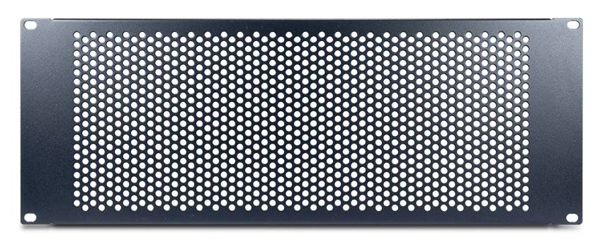 Inter-Tech PINHOLE APERTURE - Blindplatte - RAL 9005 - 4U - 48.3 cm (19")