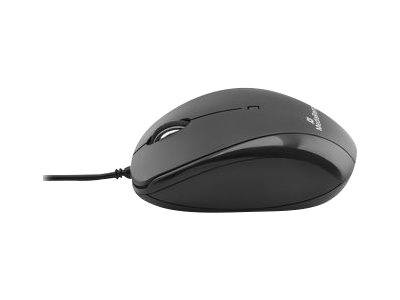 MediaRange MROS216 - Maus - optisch - 3 Tasten - kabellos - 2.4 GHz - kabelloser Empfänger (USB)
